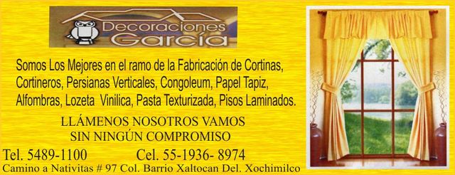 Veinte por ciento de 
descuento solo en 
cortinas, 10% de 
descuento demás 
accesorios